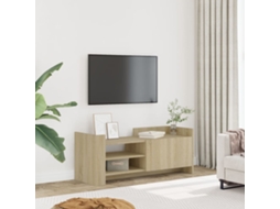 Vidaxl Móvel P/ Tv 100x35x40cm Madeira Processada Carvalho Sonoma