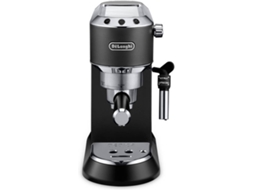 Máquina de Café Manual DELONGHI Dédica EC685.BK (Outlet Grade A - 15 bar - Café moído e pastilhas)