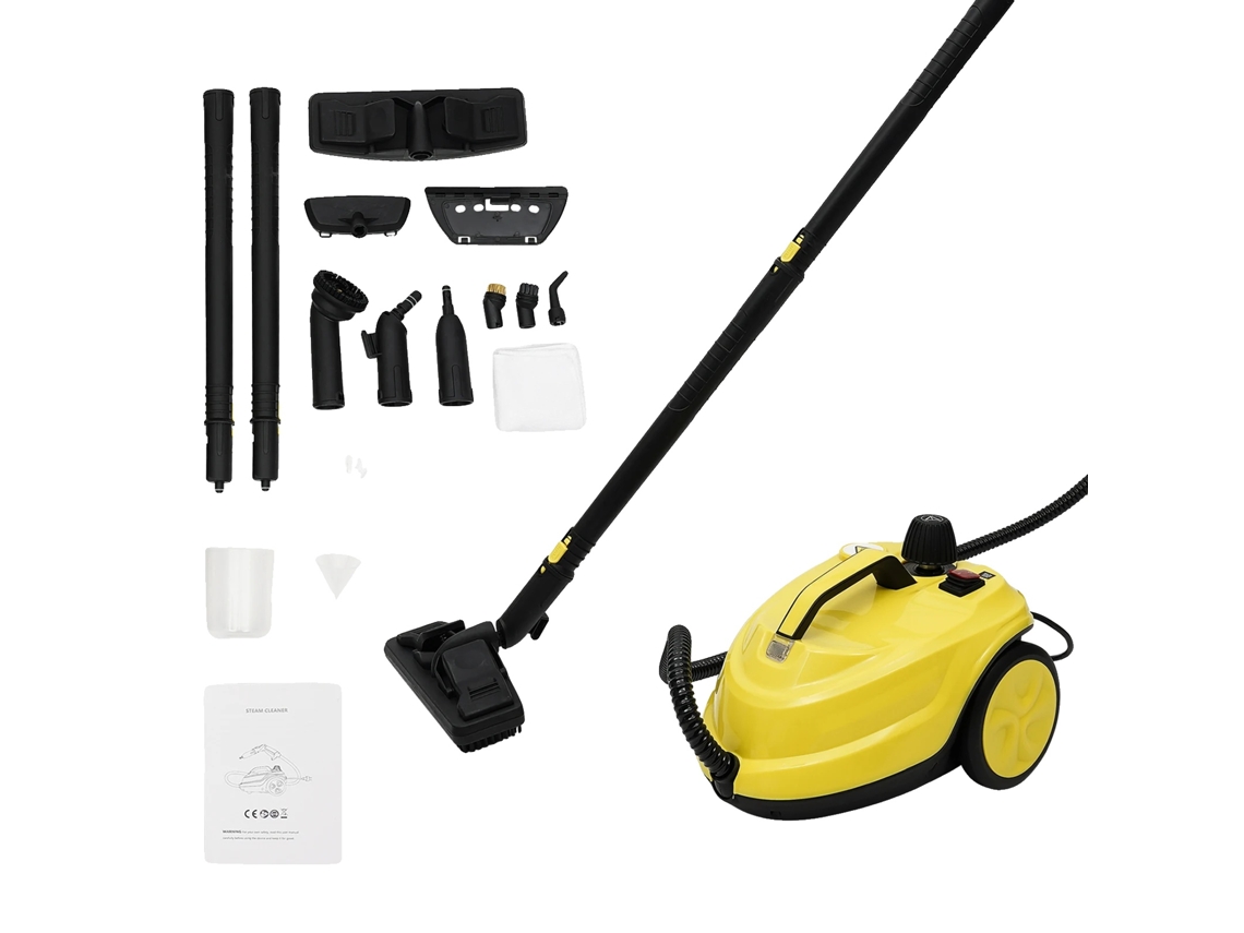 Limpa Vapor OEM com Capacidade de 1,8l e Acessórios 19 Peças