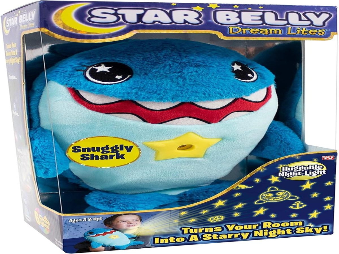 Projetor de estrelas Lurelia em formato de unicórnio com Pelúcia, musical, com projeção e 6 núcleos para quartos infantis.