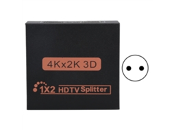 Divisor Hdmi 4kx2k, 1 Entrada, 2 Salidas | S/MARCA
