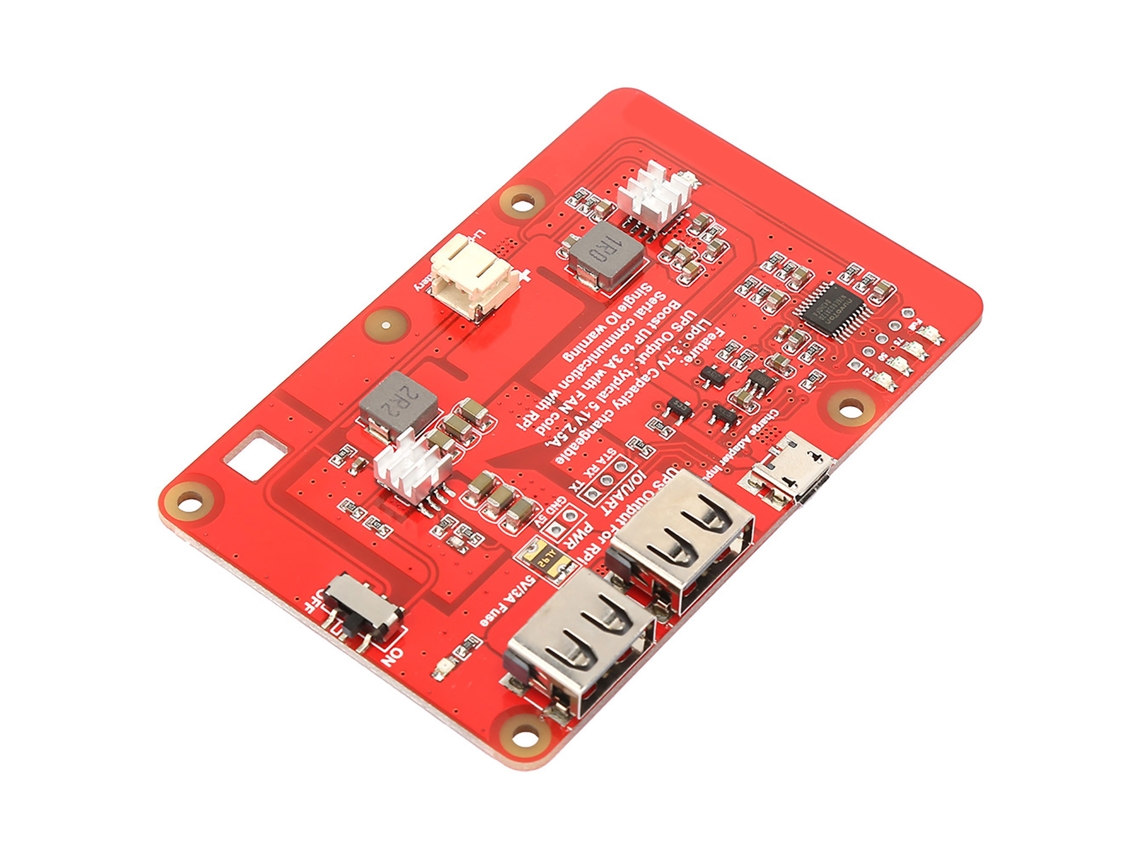Laxiscreed Expansão De Bateria Lithium Para Raspberry Pi Ups Com Bateria De 4000mah