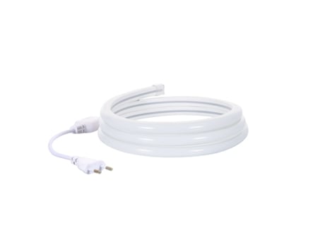 Fita Neon Led 7.5 W/M Regulável 220V Ac 120 Led/M Semicircular 180º Azul Ip67 À Medida Corte a Cada 100 Cm