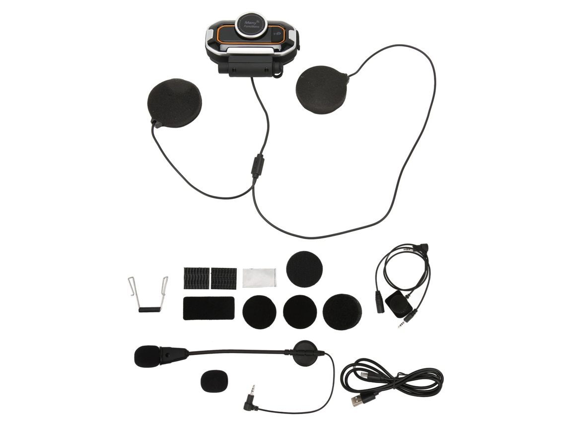 Fones Bluetooth Capacete Moto LAXISCREED Bluetooth 3.0 com Microfone