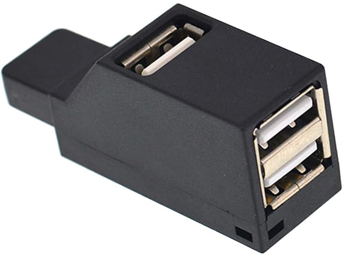 Adaptador Divisor De Hub Usb Portátil Alta Velocidade Para 3 Portas
