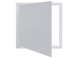 Conjunto 1 Painel De Acesso Vidaxl Branco Plástico (40 X 40 Cm)