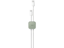 Conjunto De 8 Organizadores Cabos Autoadesivos Uniq Pod, Verde/verde-névoa-aquaforge