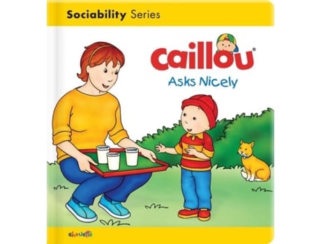 Livro caillou asks nicely de danielle patenaude (inglês)