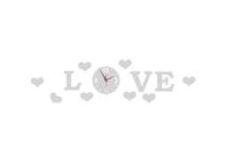 Rebe-reloj de Parede Sem Moldura Com Espelho Adesivo Diy Decoração De Parede Para Sala Quarto Prata