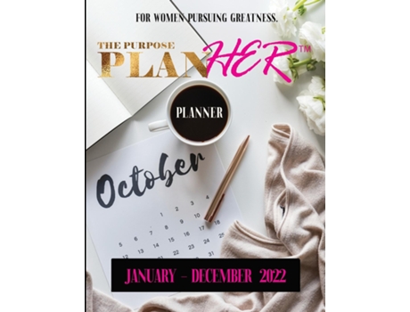 Livro 2022 Purpose Planher Planner De Gernissia Cherfrere (inglês)