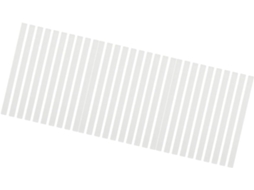 15 Varetas De Filtro De Algodão Branco Para Umidificador