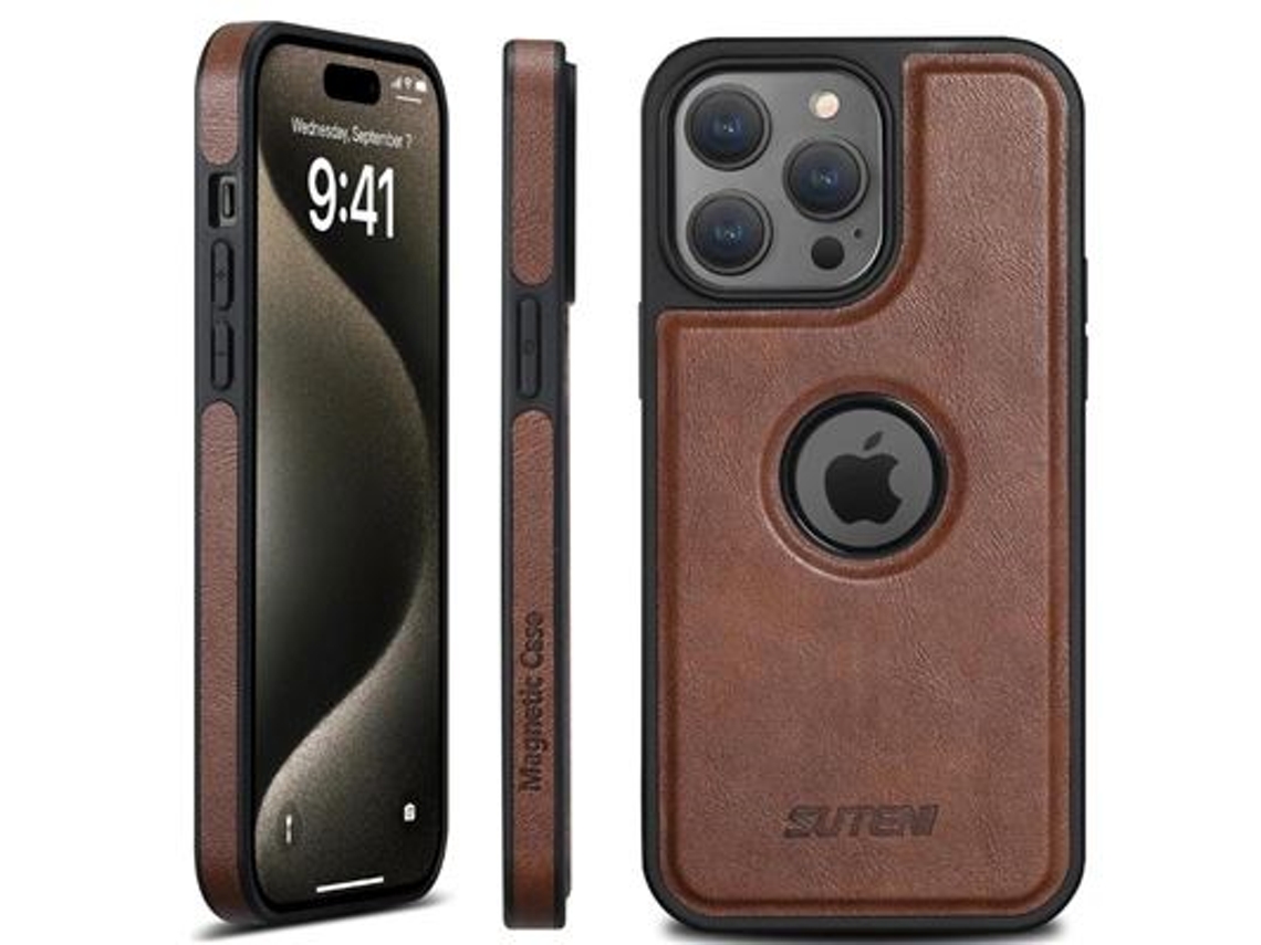 Capa Em Pele Vintage Orysin Para Iphone 16 Pro Max Com Magsafe | Estilo Clássico E Funcionalidade Moderna