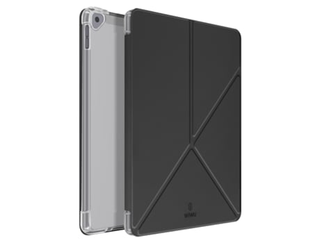 Capa Ipad 10.2 A 10.5 Suporte E Repouso Preto Wiwu