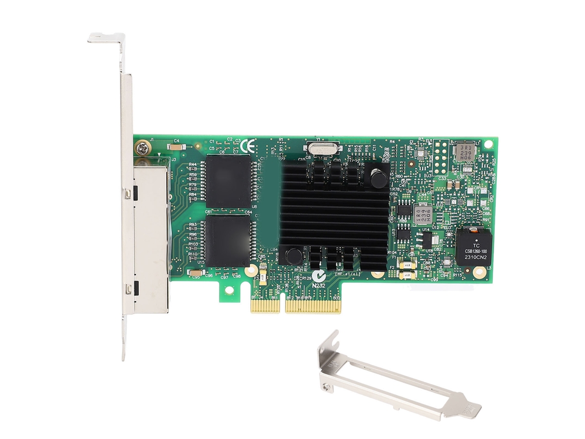 Placa de Rede LAXISCREED 4 Portas Gigabit Pci e X4