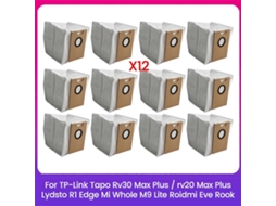Saco De Pó Para Aspirador De Pó Rv30/rv20/r1 Edge/miwhole M9 Lite/eve Slowmoose (12 Peças)
