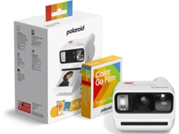 Máquina Fotográfica Instantânea com Recargas POLAROID Go Gen3 (Branco)