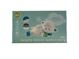 PETIT PLANET Sweet Dreams Dory Sheep – Brinquedo de pelúcia musical para bebês com melodias relaxantes