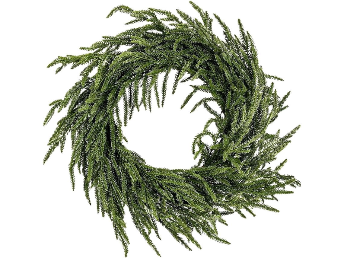 Guirlanda Decorativa De Natal, 19,6 Polegadas Para Decoração De Casa