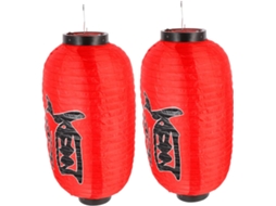 Conjunto De 2 Lanternas De Chá Originais Para Teto, Solares E Impermeáveis, Decoração De Natal Para Gokoco