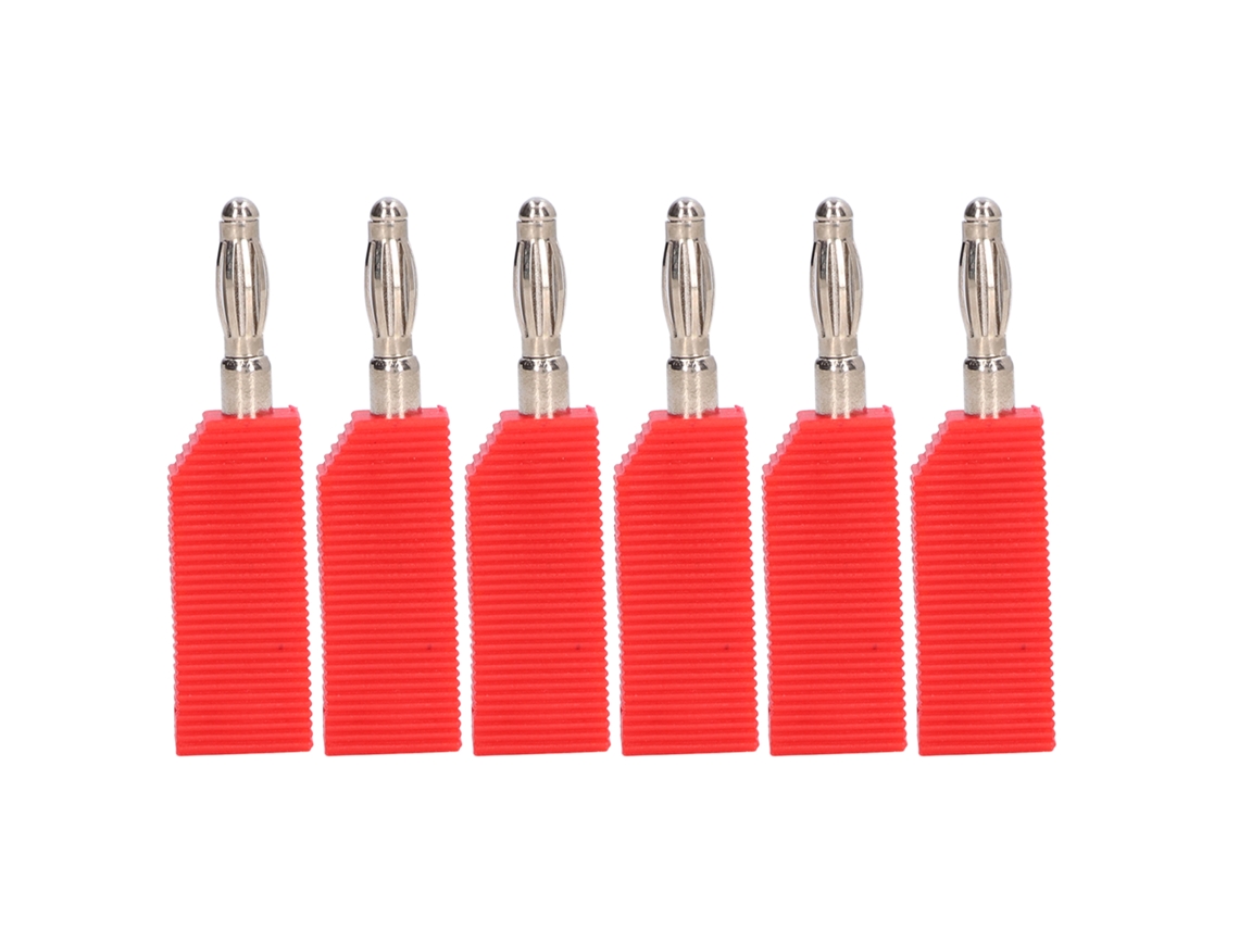 Laxiscreed Conectores Banana Sem Solda De 4mm Em Latão Pe Para Testes Elétricos