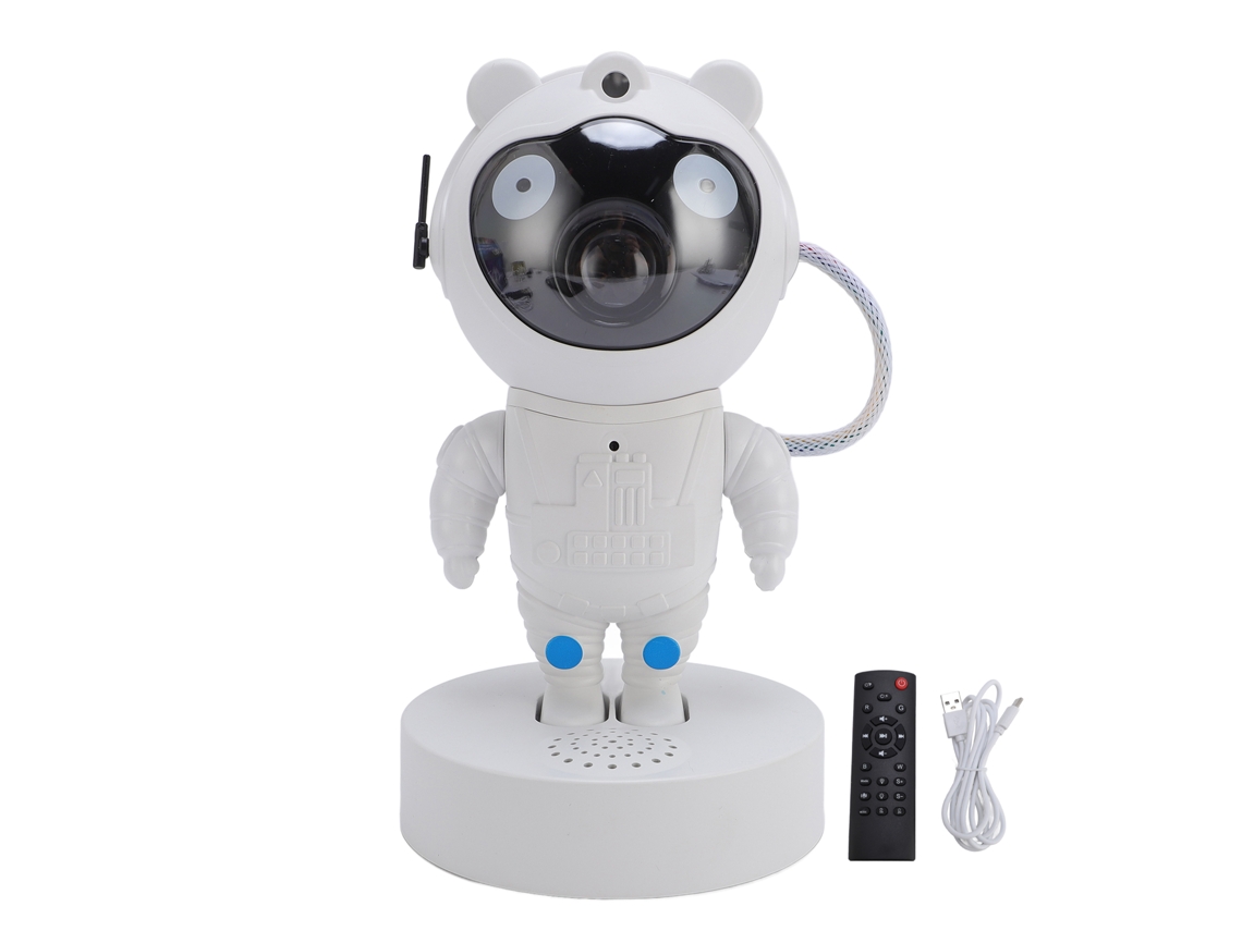 Projetor de Estrelas com Temporizador Bluetooth Controle Remoto Led Luz Noturna para Sala e Quarto | S/MARCA