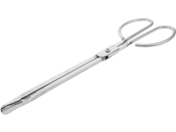 Pinça Para Lareira Shineofi Em Aço Inoxidável, 36cm, Rastelo Para Carvão, Churrasqueira, Lareira Externa E Fogão A Lenha
