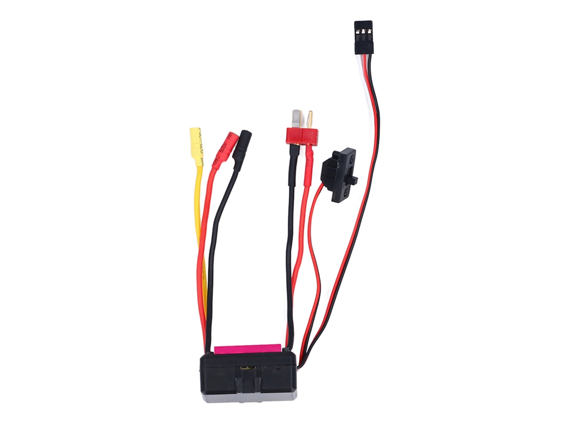 Controlador de velocidade elétrico sem escova Yui 35A à prova d'água para carros e barcos de controle remoto.