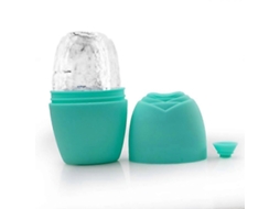 Mini Rolo de Gelo para Cuidados Faciais, Molde Silicone Massageador Facial Contorno. GOKOCO