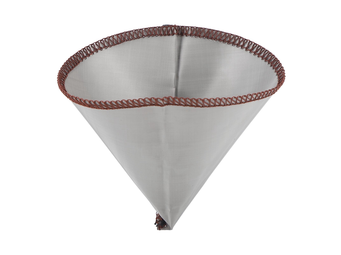 Filtro de Café Reutilizável LAXISCREED 304 Aço Inox Cone 1 2 Xícaras