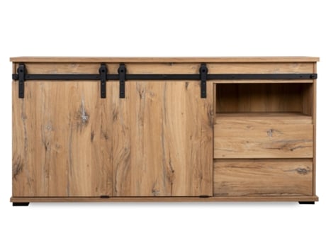 Aparador Manzano 2 Portas 2 Gavetas 180X87X40 Carvalho VENPRODIN