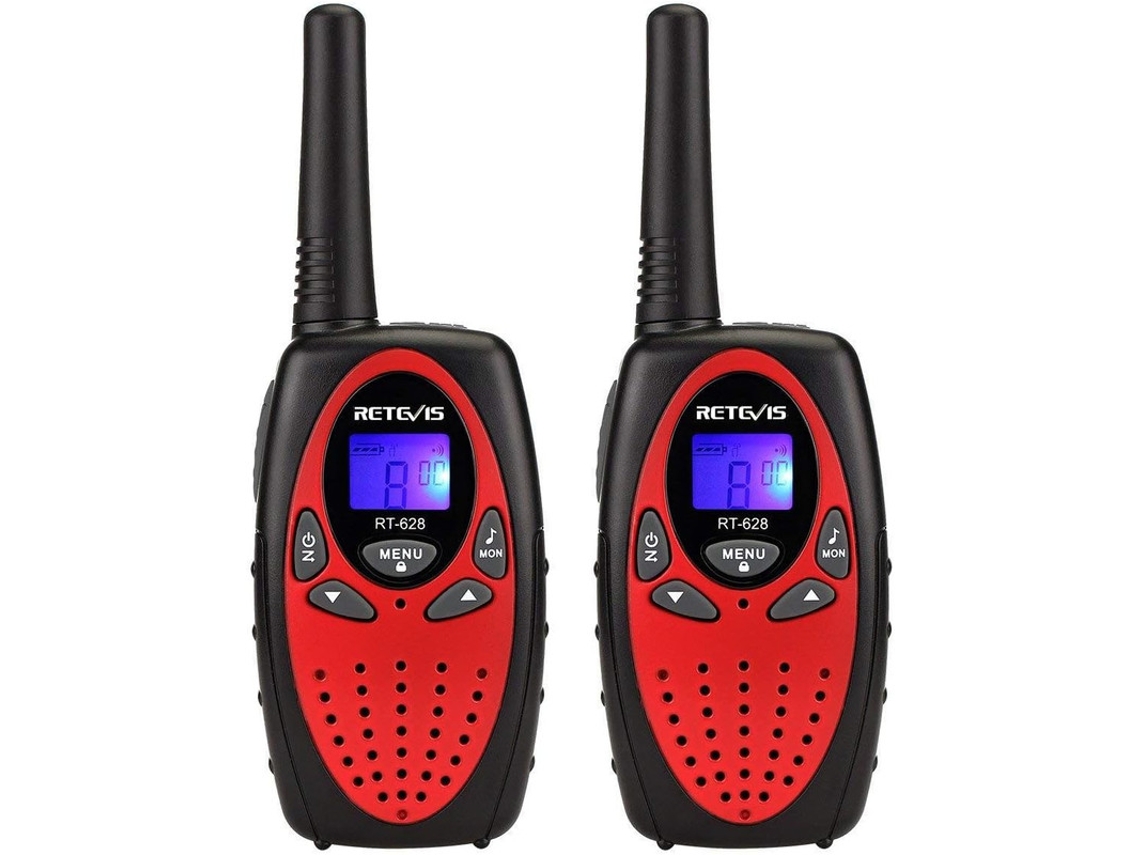 Walkie talkie Crianças 3 a 12 Anos, 8 Canais, Brinquedo para Acampamento, Escola, Família AQUAFORGE