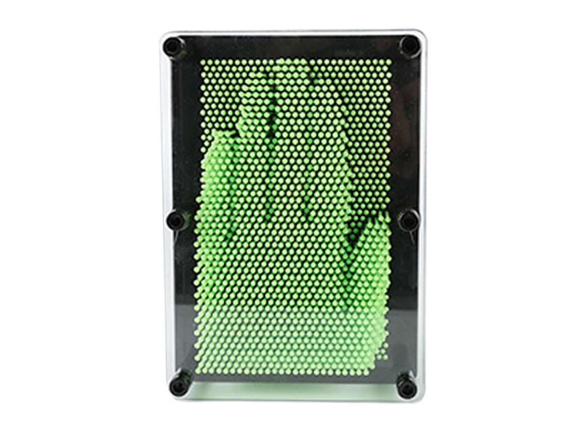Mali brinquedo de Arte de Pinos Clone 3d Modelo de Mão Pintura Inovadora Decorativa Verde