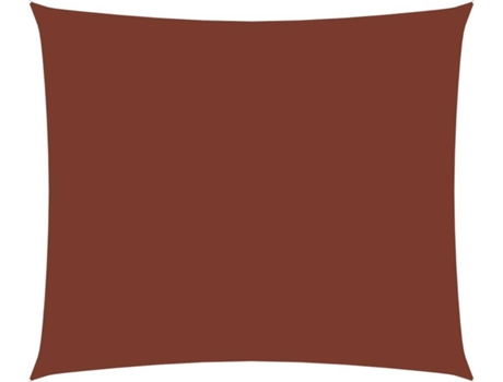 Toldo de Vela  (Castanho Terracota - Tecido - 3.5x4.5 m)