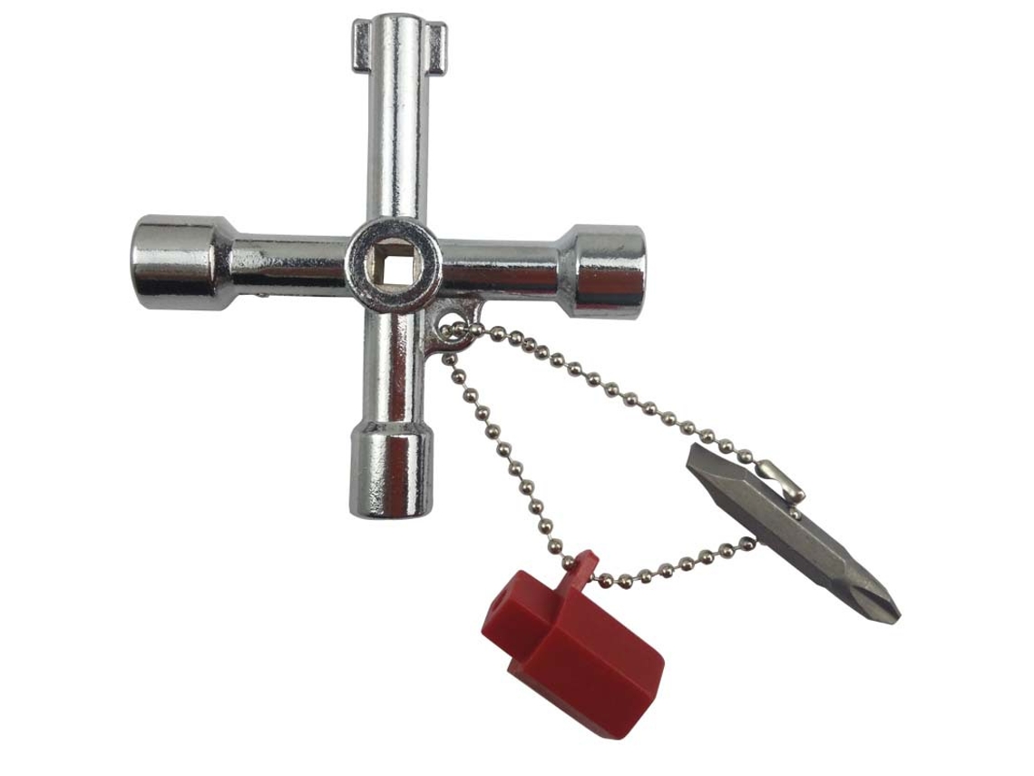 Chave Multifuncional De 4 Posições, Chave Universal Prática Para Armários, Universal