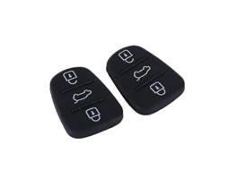 2 Capas De Chave Remota Plegável 3 Botões Para Hyundai I10 I20 I30 Preto 2 Unidades