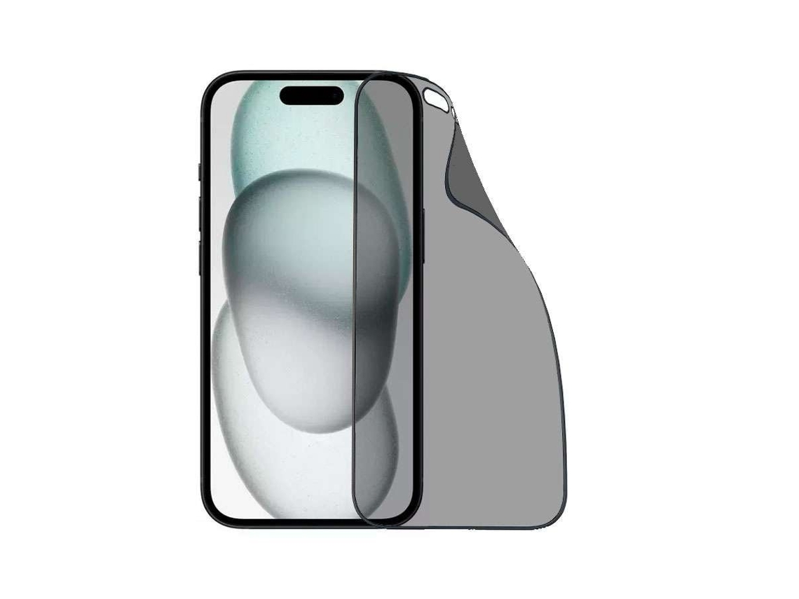 Película De Vidro Temperado Inquebrável Anti-espía Para Iphone 16 Pro