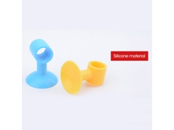 Porta Calço de Silicone (sem Perfuração, Anticolisão e Amortecedor)