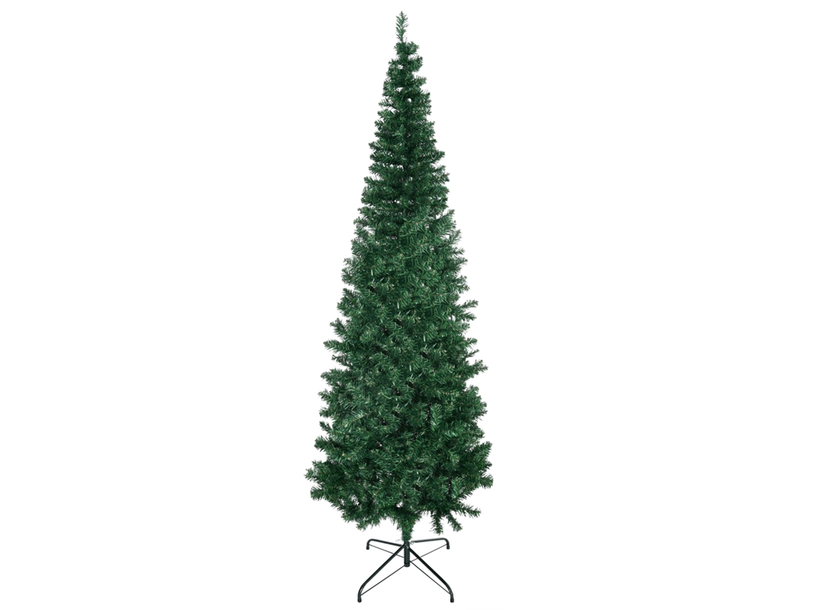 Árvore Natal Fina 210cm Hachi, Galhos Realistas Base Dobrável