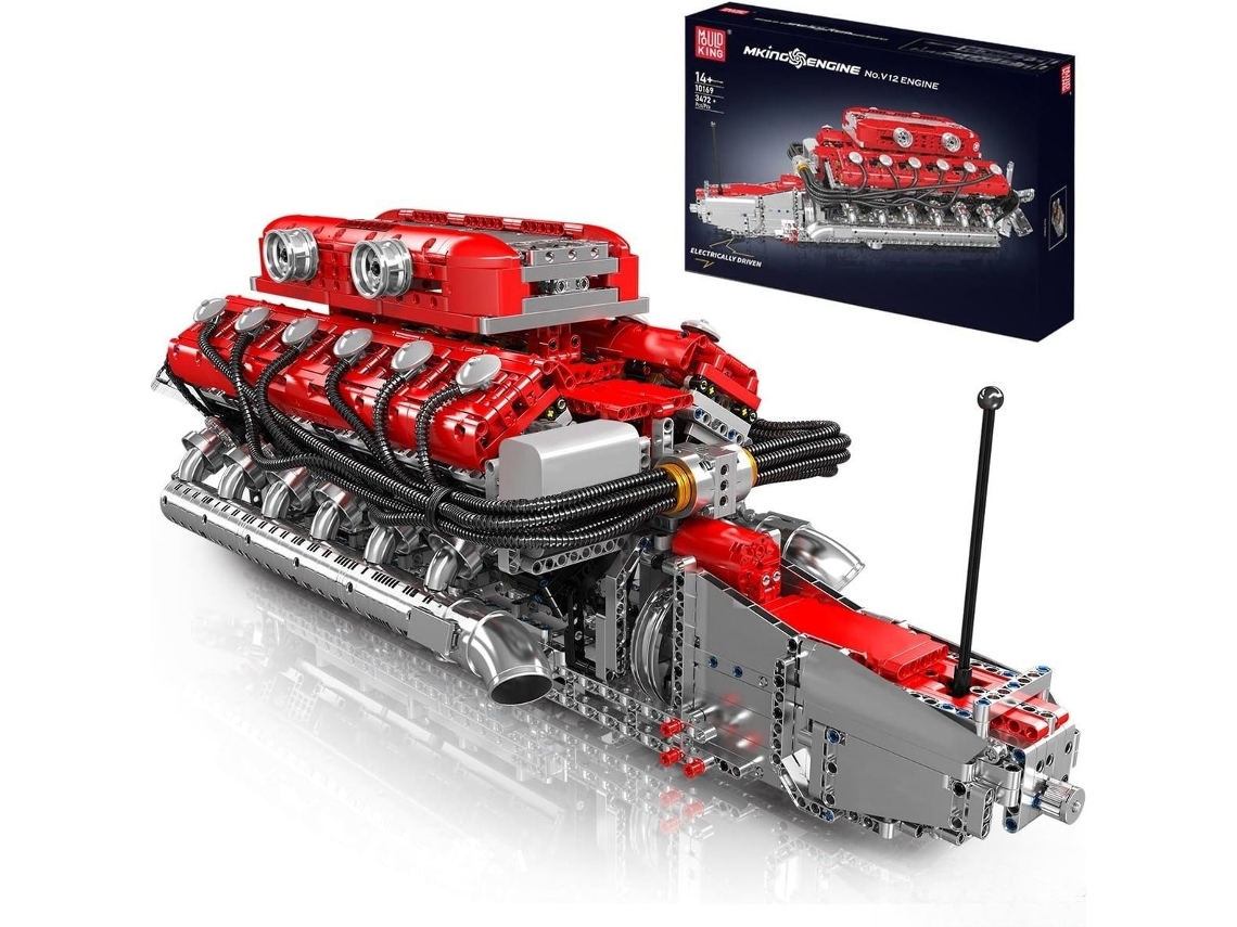 Mould King Supercarro Italiano Motor V12 10169