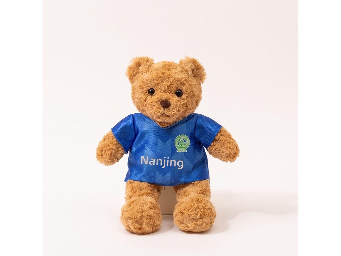 Urso de Pelúcia com Camisa do Campeonato Escocês Boneco de Pelúcia Teddy para Decoração Série Shisan Taibao CHABERLU