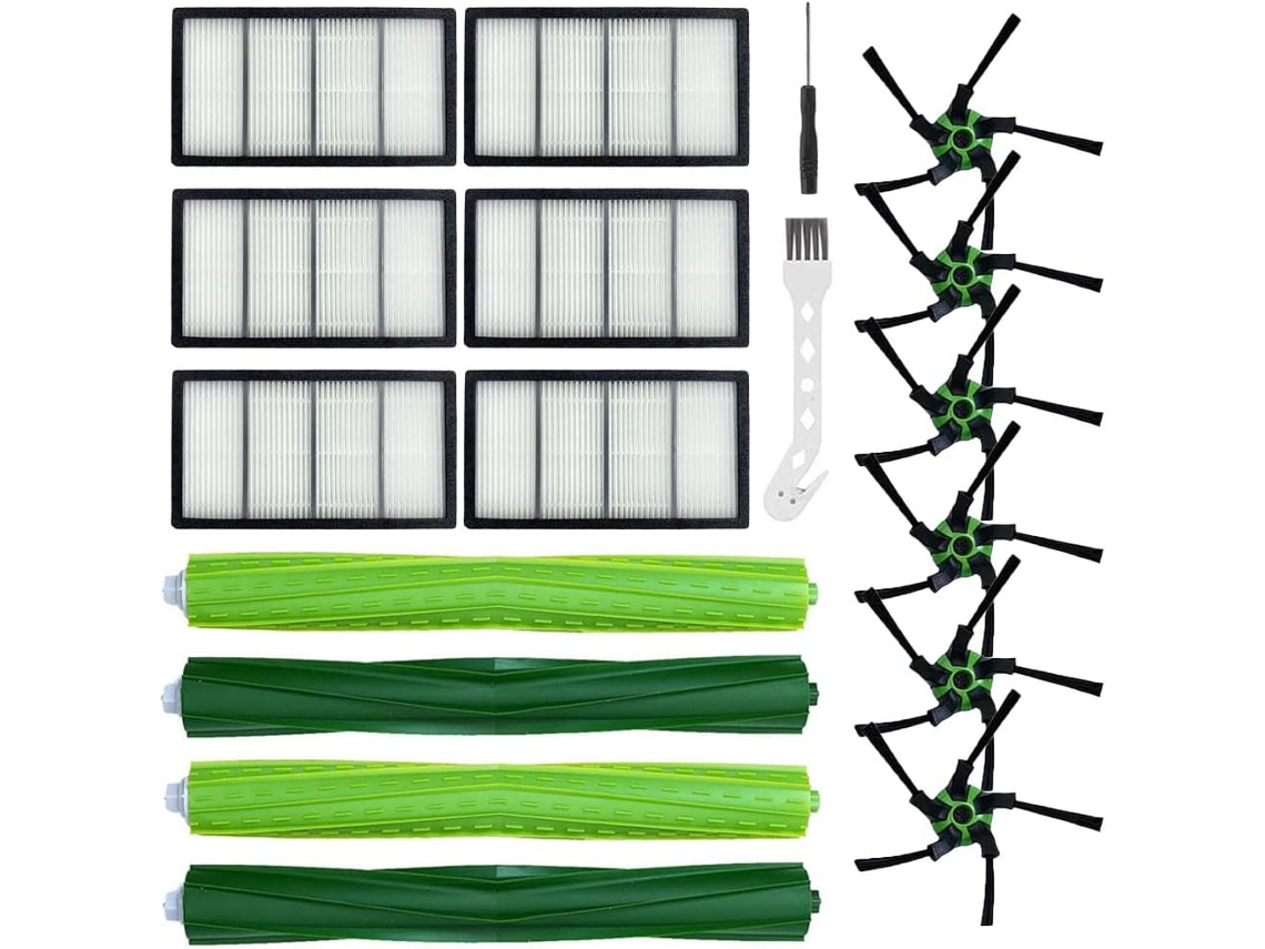 Kit De Substituição Para Irobot S9 (9150) S9+ E S9 Plus (9550) Acessórios Aspirador Robô (16 Peças) Cuich
