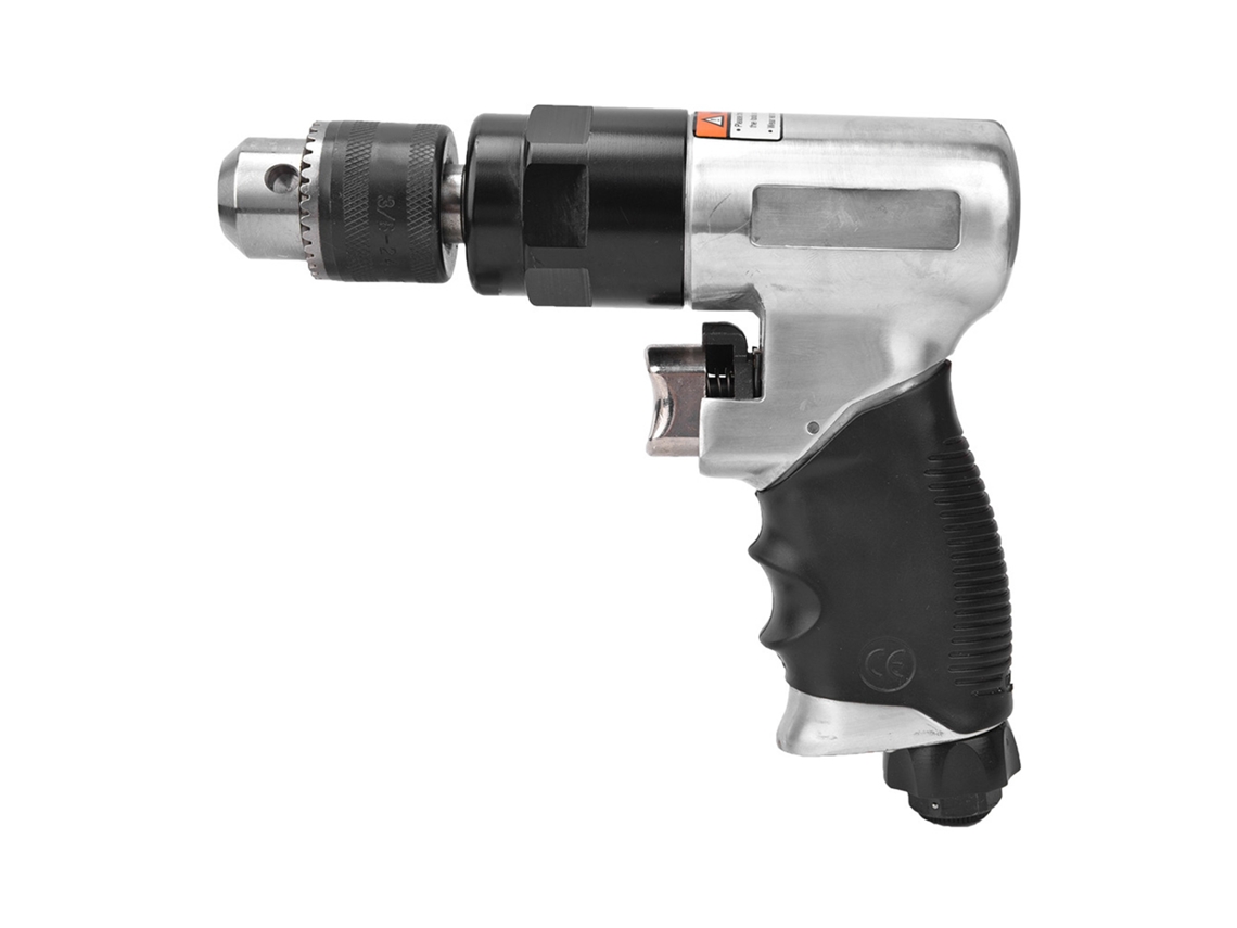 Laxiscreed Broca Pneumática De Mola 3/8" Com Empunhadura De Pistola Para Madeira E Metal