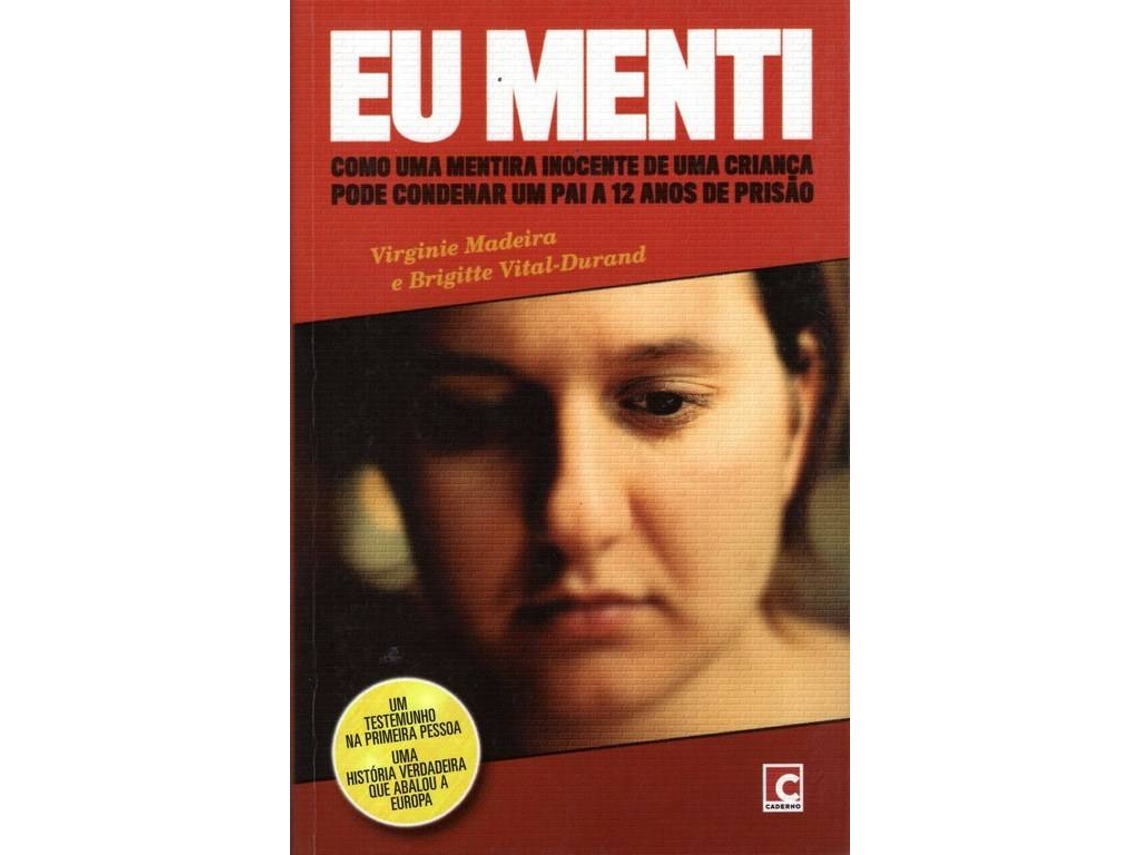 Livro Eu Menti de Virginie Madeira (Português)