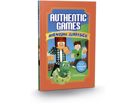 Livro Authenticgames: Aventura Jurássica Vol. 2 de Marco Túlio (Português-Brasil)