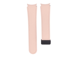 Cinto de relógio de silicone com fecho magnético de liberação rápida para watch 6/5/4 rosa