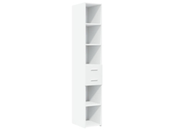 Armário Alto Derivados de Madeira Branco MAISON EXCLUSIVE 30x42,5x185 cm