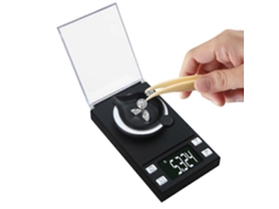 Balança de Joias AQUAFORGE de Alta Precisão, 100 G, com Visor LCD e Conexão USB
