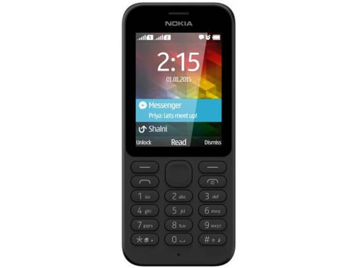 Telemóvel NOKIA 215 Preto