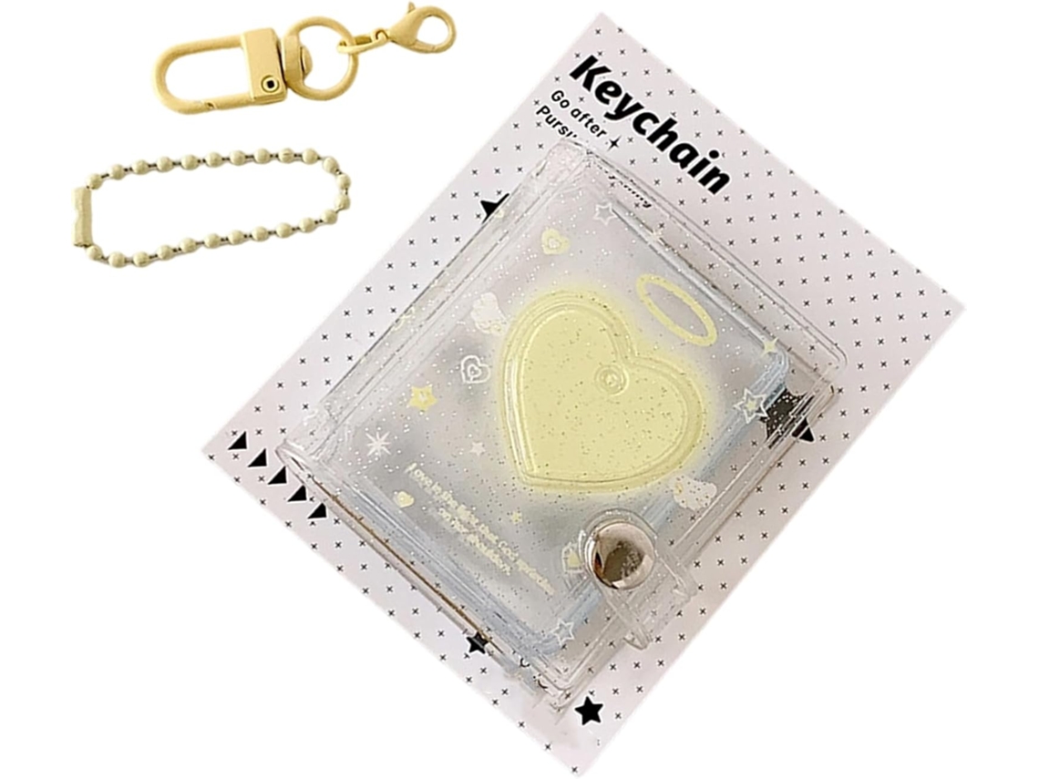 Álbum De Fotos Transparente Inspire 5cm 2 Polegadas, Capacidade Para 32 Fotos, Material Em Pvc, Ideal Para Fãs, Viagens