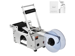 Rotuladora Semiautomática Para Garrafas Redondas - Duoku - 20-50 Unidades/min - Para Garrafas Com Diâmetro De 0,78 A 4,72 Polegadas, 50st
